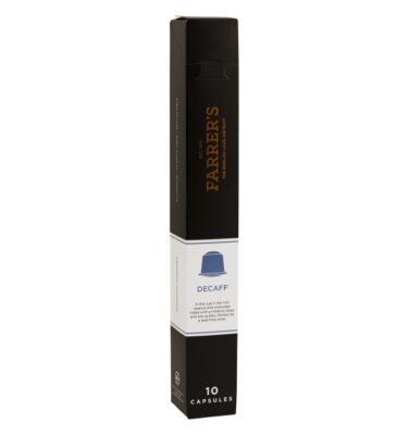 Decaffeinated NespressoⓇ Compatible* Coffee Pods