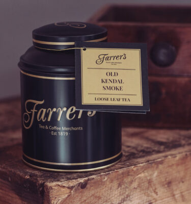 Old Kendal Smoke Tea Caddy