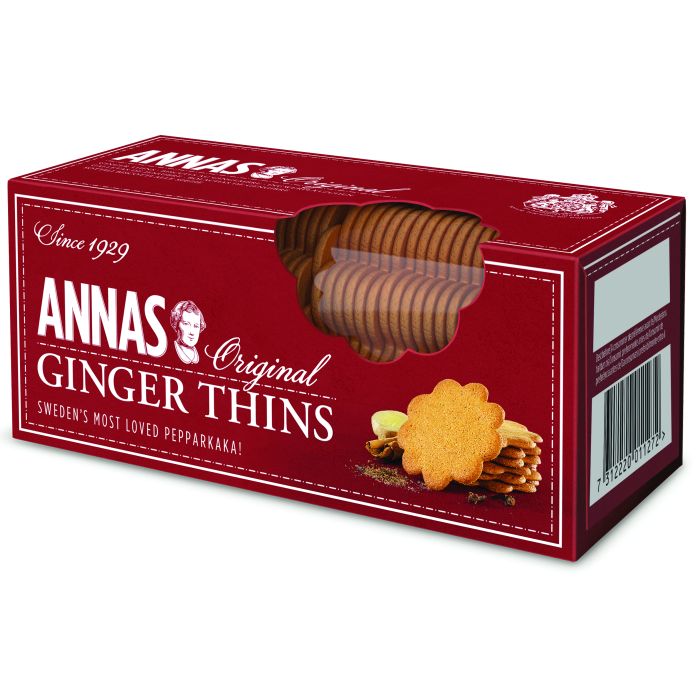 Annas Ginger Thins 150g