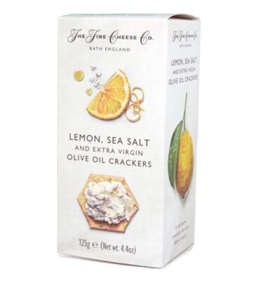 The Fine Cheese Co - Lemon & Olive Oil Crackers