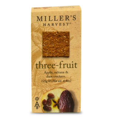 Millers Harvest - Three Fruit Crackers