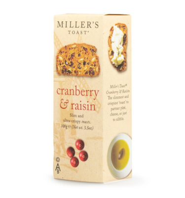 Millers Toast - Cranberry & Raisin