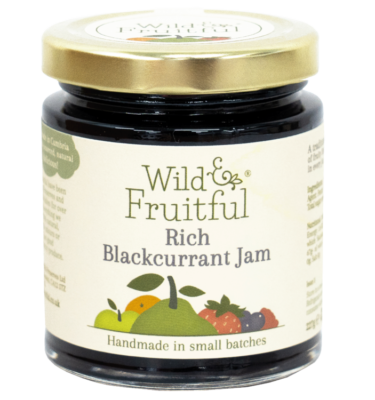 Wild and Fruitful Rich Blackcurrant Jam