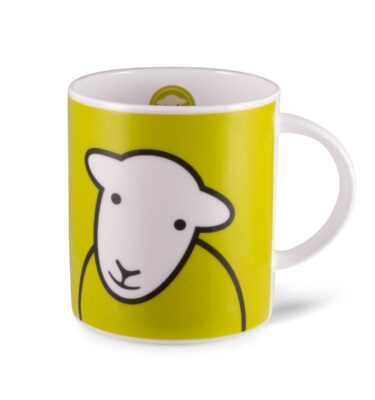 Herdy Hello Mug in Green