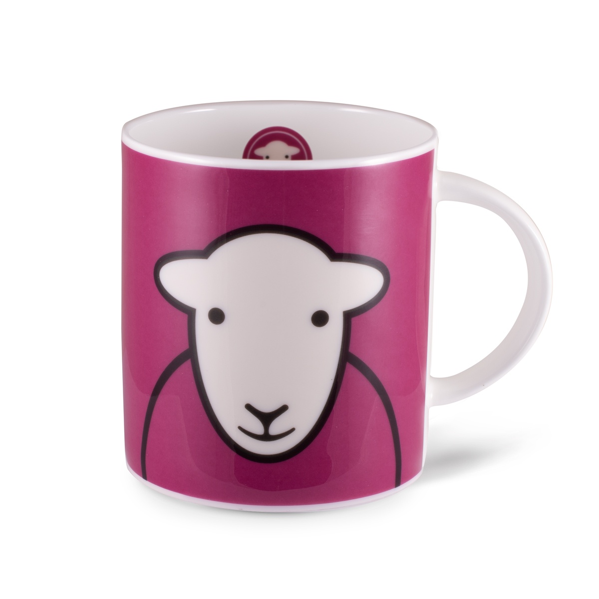 herdy hello-mug-pink