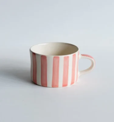 Musango Mug - Candy Stripe Rose