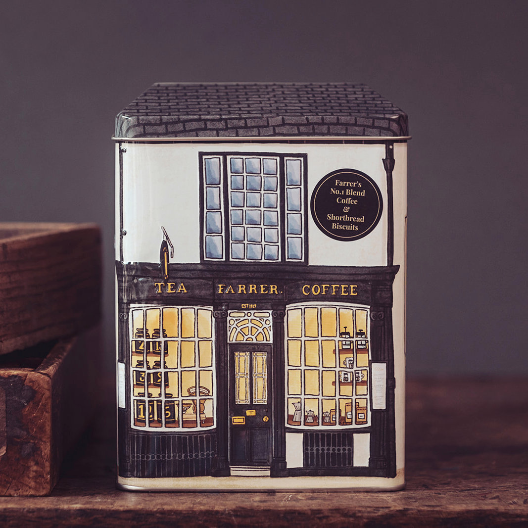 Farrers_Coffee and Shortbread House Tin_1 Farrer's Coffee Tin