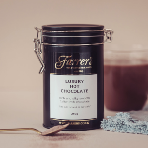 Farrer's Luxury Hot Choc Flip lid