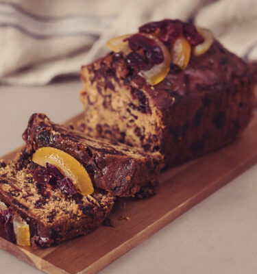 Ginger Bakers - Gin Clementine & Cranberry Fruit Cake