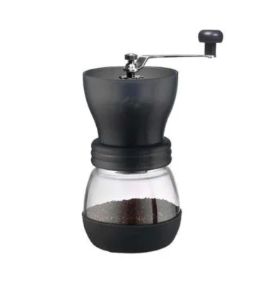 Tiamo Hand Grinder Flat Black Manual Coffee Grinder