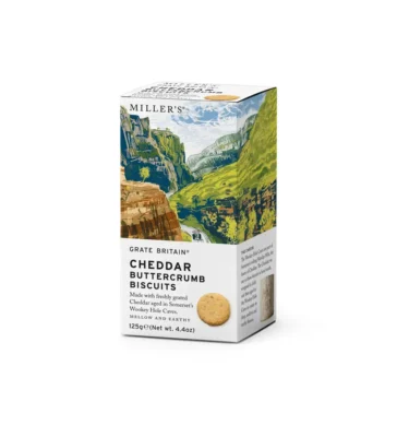 Grate Britain - Cheddar Buttercrumb Biscuits
