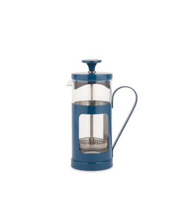 La Cafetière 3 cup cafetiere blue