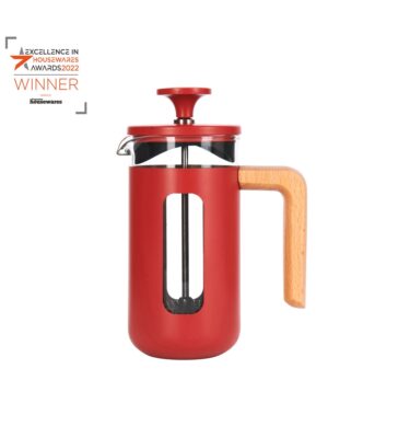 La Cafetiere - 3 Cup Pisa Cafetiere in Red