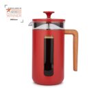 La Cafetière 8 cup cafetiere red