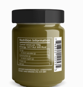 Organic Honey with Matcha
