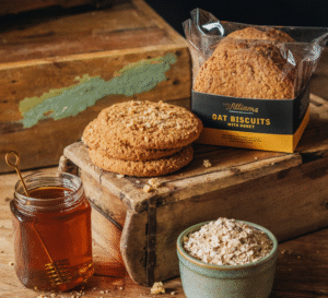 Luxury Oat Biscuits with Honey