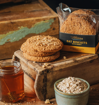 Luxury Oat Biscuits with Honey