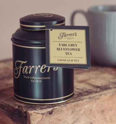 Earl Grey Blueflower Tea Caddy