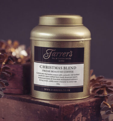 Christmas Blend Gold Caddy