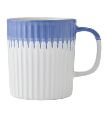 Blue Stoneware Mug