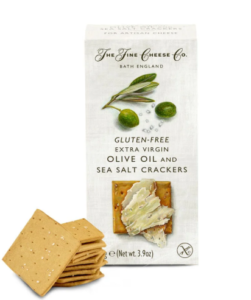 Olive Oil and Sea Salt Crackers