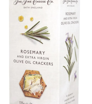 The Fine Cheese Co -Rosemary and Extra Virgin Olive Oil Crackers